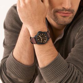 Montre Fossil Bronson Noir - Montres Homme | Histoire d’Or