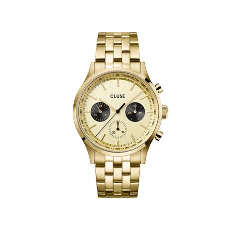 Montre Cluse Antheor Multifonction Doré - Montres Homme | Histoire d’Or