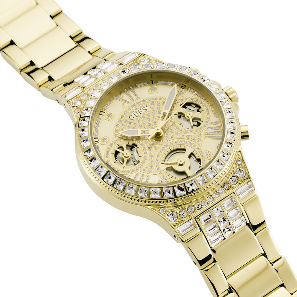 Montre Guess Moonlight Champagne - Id&eacute;es cadeaux Femme | Histoire d&rsquo;Or