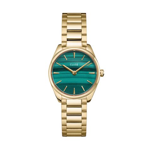 Montre Cluse F&eacute;roce Mini Vert - Montres Femme | Histoire d&rsquo;Or