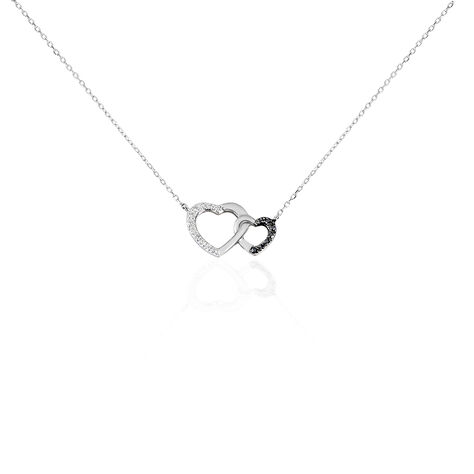 Collier Silana Or Blanc Diamant - Colliers Femme | Histoire d’Or