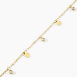 Bracelet Aurore Acier Dor&eacute; Cristal - Bracelets Femme | Histoire d&rsquo;Or