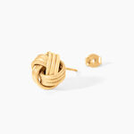 Boucles D'Oreilles Puces Bastiaan Or Jaune - Clous d'oreilles Femme | Histoire d&rsquo;Or
