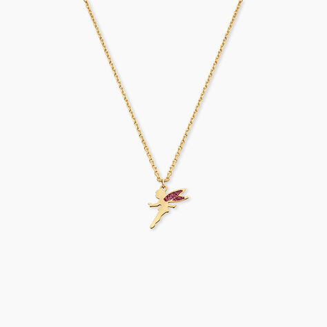 Collier Feelia Argent Dor&eacute; A L'Or 750/1000 - Colliers Enfant | Histoire d&rsquo;Or