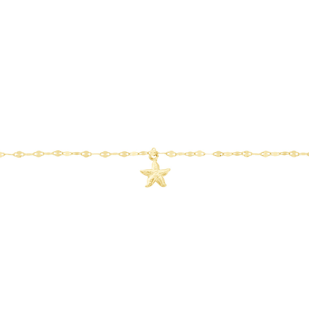 Cha&icirc;ne De Cheville Stavros Or Jaune - Cha&icirc;nes de cheville Femme | Histoire d&rsquo;Or