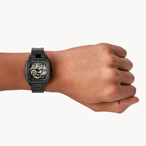 Montre Fossil Inscription Noir - Montres Homme | Histoire d’Or