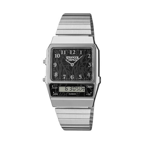 Montre Casio Collection Edition Limitee Stranger Things Noir - Montres Unisex | Histoire d&rsquo;Or