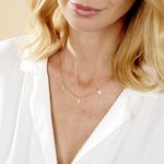 Collier Fatos Plaqu&eacute; Or Jaune Oxyde De Zirconium - Colliers fantaisie Femme | Histoire d&rsquo;Or