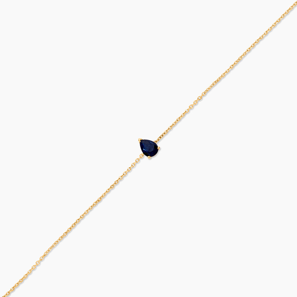 Bracelet Pluie D'Eclat Or Jaune Saphir - Bracelets Femme | Histoire d&rsquo;Or