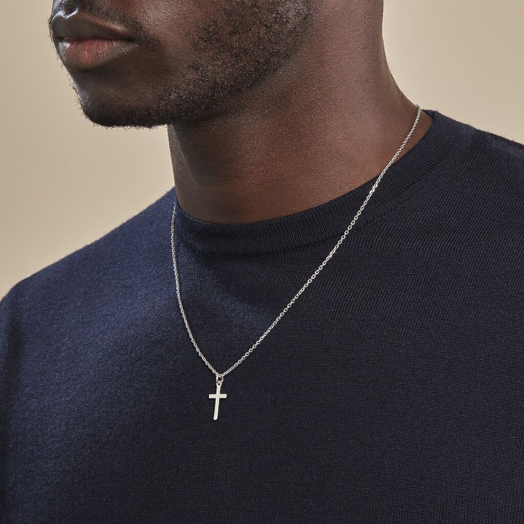 Pendentif Aisse Argent Blanc - Pendentifs Unisex | Histoire d’Or