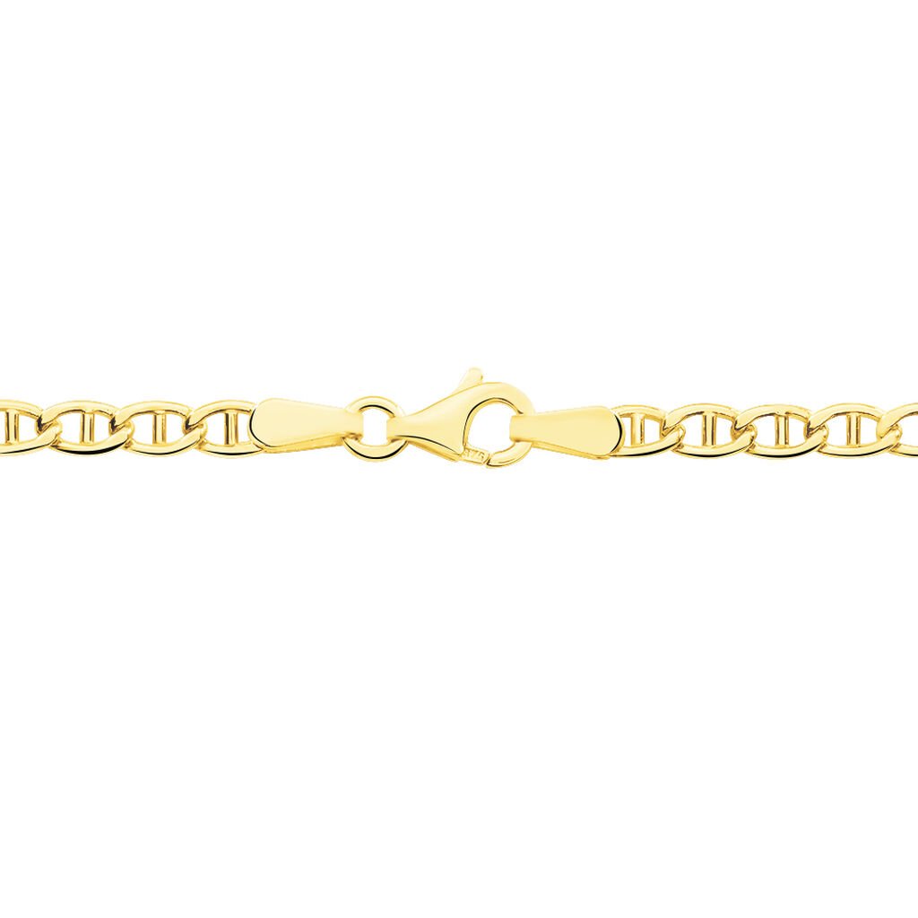 Collier Or Jaune Capucin Maille Marine - Chaines Femme | Histoire d’Or