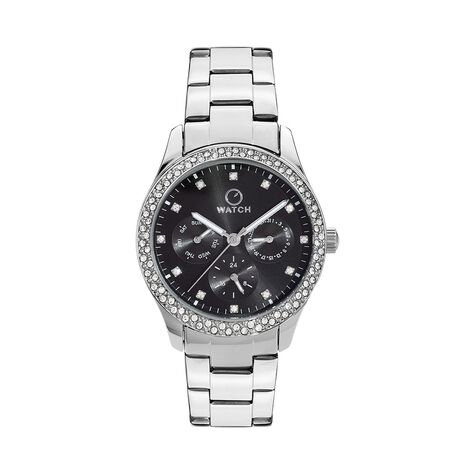 Montre O Watch Shiny Noir - Montres Femme | Histoire d’Or