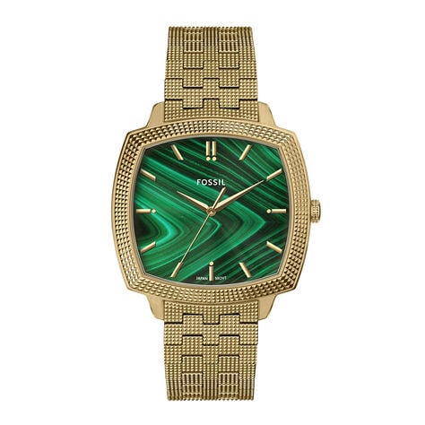 Montre Fossil Machine Luxe Vert - Montres Unisex | Histoire d&rsquo;Or