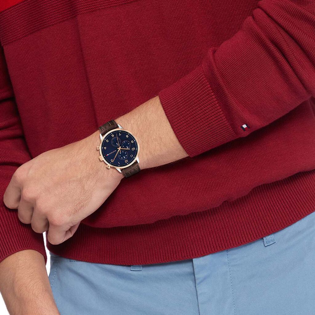 Montre Tommy Hilfiger Bleu - Montres Homme | Histoire d’Or