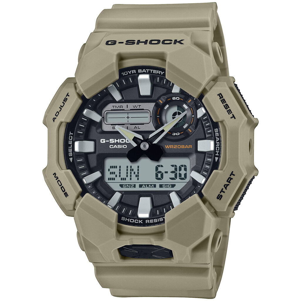Montre Casio G-shock Noir - F&ecirc;te des p&egrave;res Homme | Histoire d&rsquo;Or
