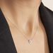 Collier Star Or Blanc Oxyde De Zirconium - Colliers Femme | Histoire d’Or