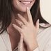 Bague Solitaire Or Rose Lisbet Morganite - Bagues solitaires Femme | Histoire d’Or
