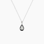 Collier Marina Cera Argent Blanc C&eacute;ramique Et Oxyde De Zirconium - Colliers Femme | Histoire d&rsquo;Or
