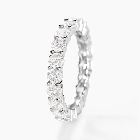 Alliance Marjorie Or Blanc Oxyde De Zirconium - Alliances Femme | Histoire d&rsquo;Or