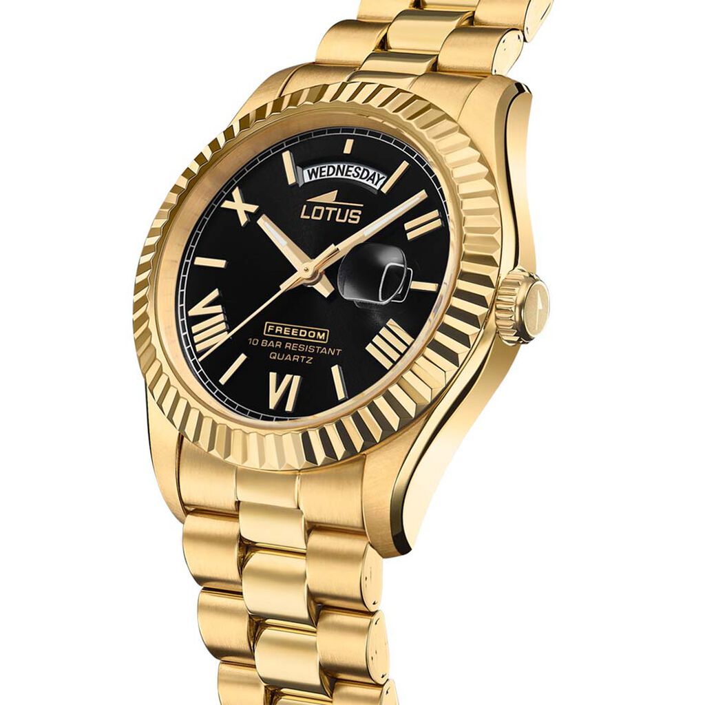 Montre Lotus Freedom Collection Noir - Montres Homme | Histoire d&rsquo;Or