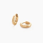 Cr&eacute;oles Twist Plaqu&eacute; Or Jaune - Cr&eacute;oles fantaisie Femme | Histoire d&rsquo;Or