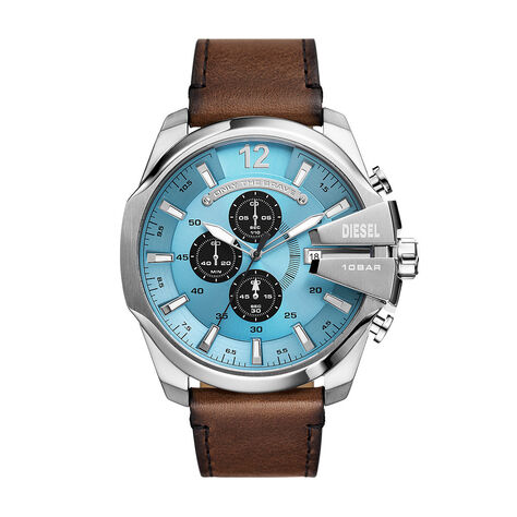 Montre Diesel Mega Chief Bleu - Montres Homme | Histoire d&rsquo;Or