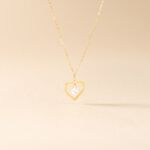 Collier Or Jaune Maximiliane Oxyde De Zirconium - Colliers Femme | Histoire d&rsquo;Or