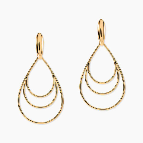Boucles D'oreilles Pendantes Jenyfer Plaqué Or Jaune - Boucles d'oreilles fantaisie Femme | Histoire d’Or