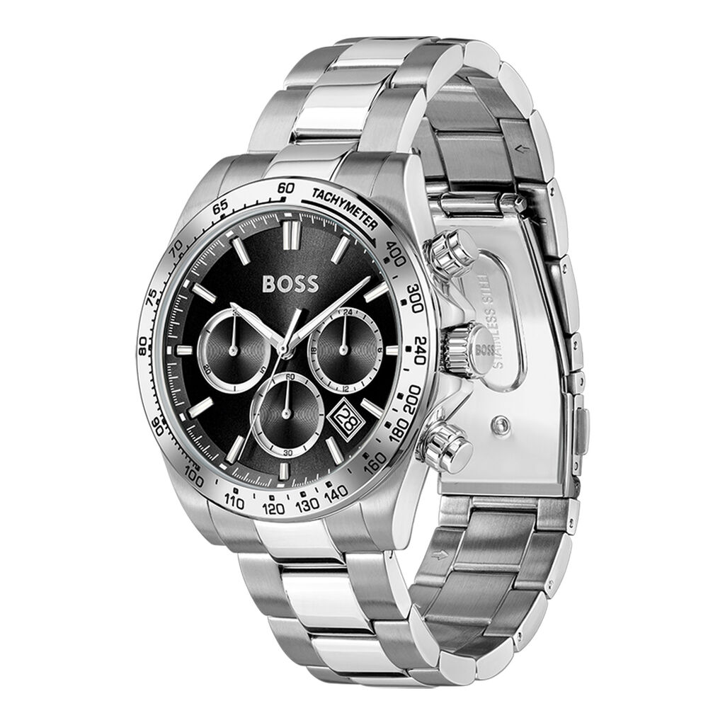Montre Boss Hero 2.0 Noir - Nouveautés montres Homme | Histoire d’Or