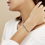 Bracelet Cefora Argent Blanc - Bracelets Femme | Histoire d&rsquo;Or