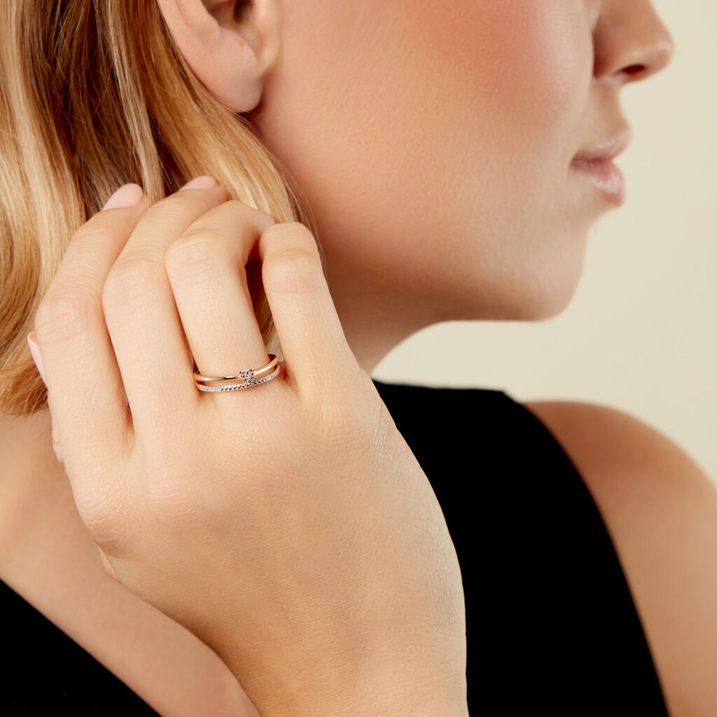 Bague Obadiah Or Jaune Diamant - Bagues avec pierre Femme | Histoire d’Or