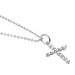 Collier Norine Argent Blanc Oxyde De Zirconium - Colliers Croix Femme | Histoire d’Or