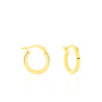 Cr&eacute;oles Ilana Or Jaune - Boucles d'oreilles cr&eacute;oles Femme | Histoire d&rsquo;Or