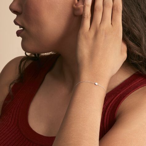 Bracelet Violanda Or Blanc Diamant - Bracelets Femme | Histoire d’Or