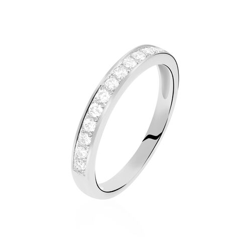 Alliance Rhea Or Blanc Diamant - Alliances Femme | Histoire d’Or