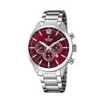 Montre Festina Timeless Chrono 44 Rouge - Montres chronographes Homme | Histoire d&rsquo;Or