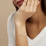 Bracelet Argent Rosule Oxydes De Zirconium - Bracelets Femme | Histoire d&rsquo;Or