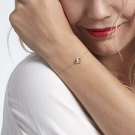 Bracelet Or Jaune Juliane Diamants - Bracelets Coeur Femme | Histoire d’Or