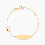 Bracelet Illyoe Or Jaune - Bracelets Communion Enfant | Histoire d&rsquo;Or