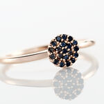 Bague Fares Argent Rose Spinelle - Bagues avec pierre Femme | Histoire d&rsquo;Or