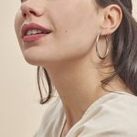 Cr&eacute;oles Argent Blanc Anne - Boucles d'oreilles cr&eacute;oles Femme | Histoire d&rsquo;Or