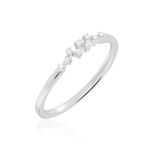 Bague Talna Or Blanc Diamant - Bagues avec pierre Femme | Histoire d&rsquo;Or