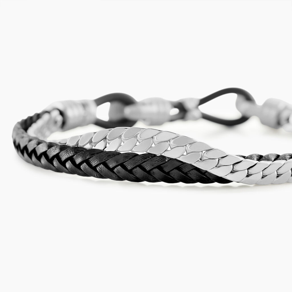 Bracelet Jourdan Colibri Acier Argenté - Nouveautés Homme | Histoire d’Or