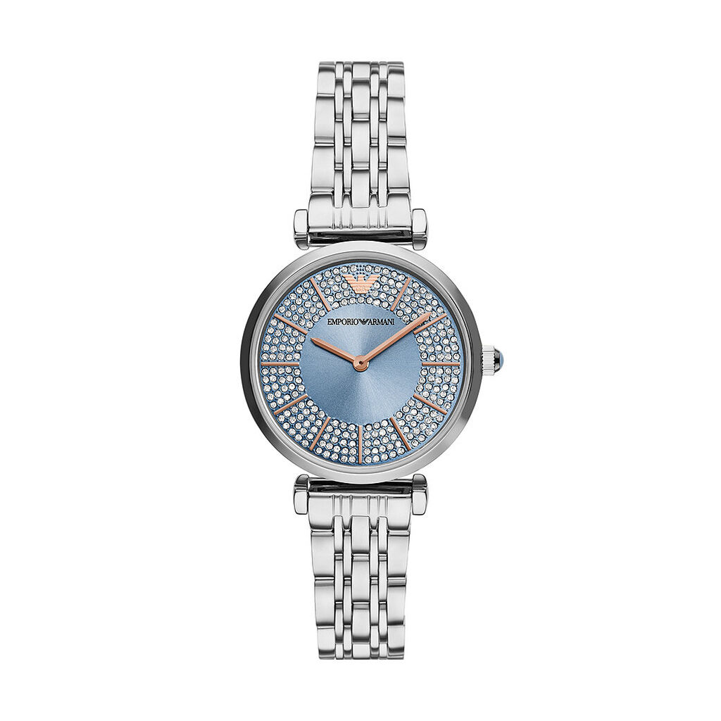 Montre Emporio Armani Bleu - Montres Femme | Histoire d&rsquo;Or