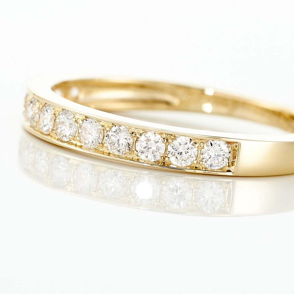 Alliance Rhea Or Jaune Diamant - Bijoux Femme | Histoire d&rsquo;Or