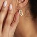 Boucles D'oreilles Pendantes Adine Or Bicolore - Boucles d'oreilles pendantes Femme | Histoire d’Or