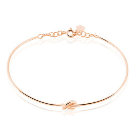Bracelet Jonc Ania Argent Rose - Bracelets fantaisie Femme | Histoire d’Or