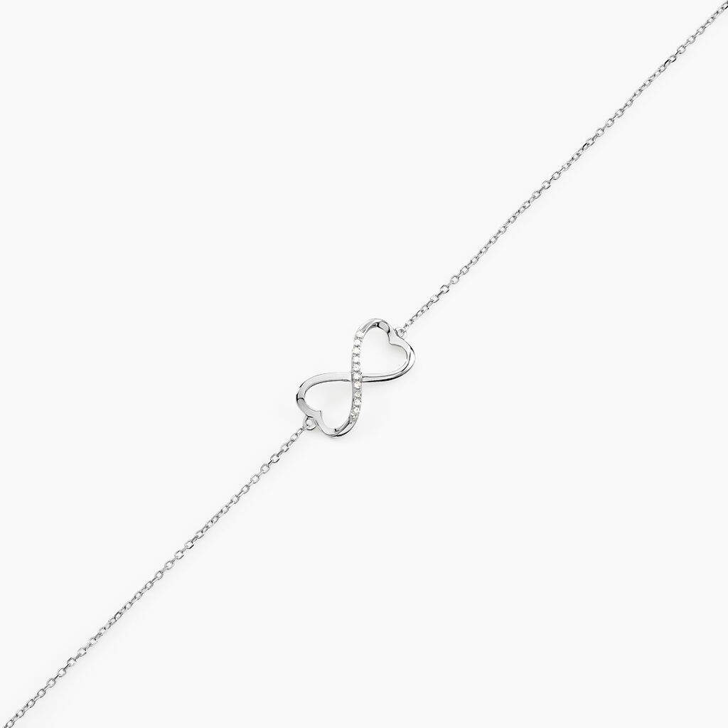 Bracelet Irmela Or Blanc Diamant - F&ecirc;te des m&egrave;res Femme | Histoire d&rsquo;Or