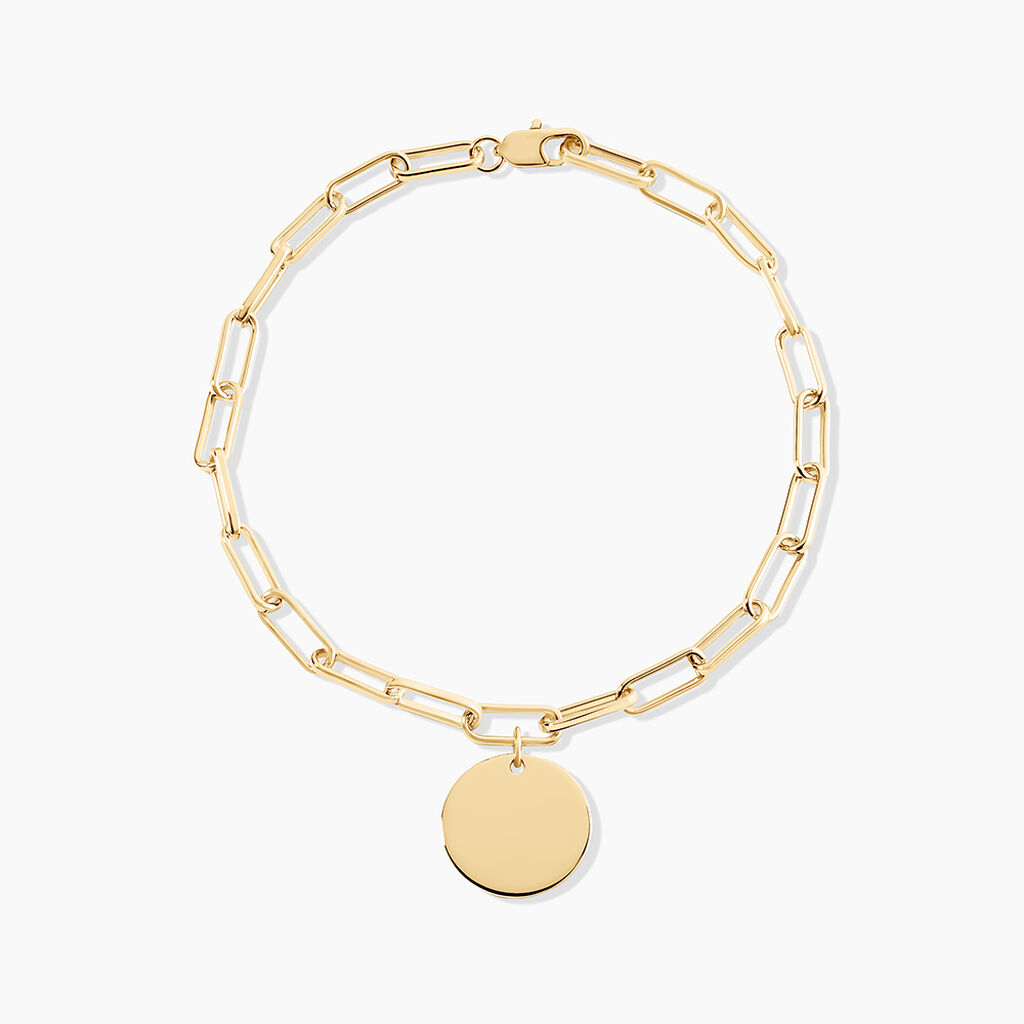 Bracelet Neala Plaqu&eacute; Or Jaune - Bracelets Femme | Histoire d&rsquo;Or