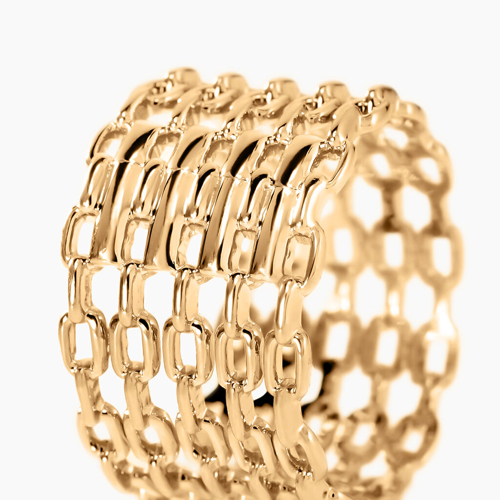 Bague Plaqu&eacute; Or Jaune Atila - Bagues fantaisie Femme | Histoire d&rsquo;Or